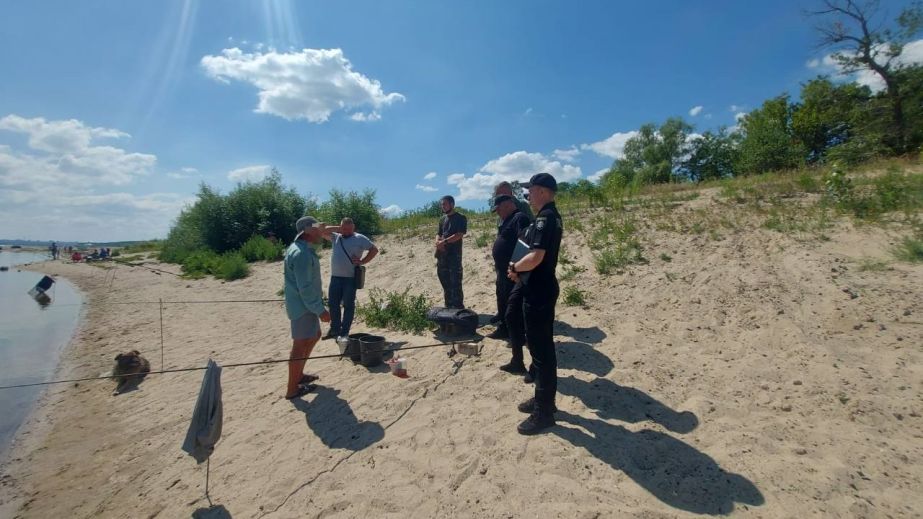 Рибалок-порушників виявили на Хортиці у Запоріжжі
