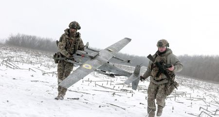 Запорізька поліція показала дрон зі штучним інтелектом для ураження ворога