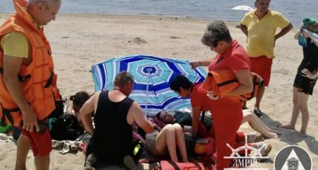 Течія відносила від берега: у Запоріжжі врятували чотирьох підлітків