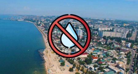 В запорожском Бердянске полностью пропала вода