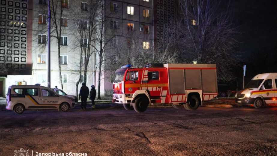 Ночной удар по Запорожью повредил шесть жилых домов