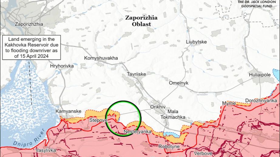 Российские войска не достигли успехов на запорожских направлениях, – ISW