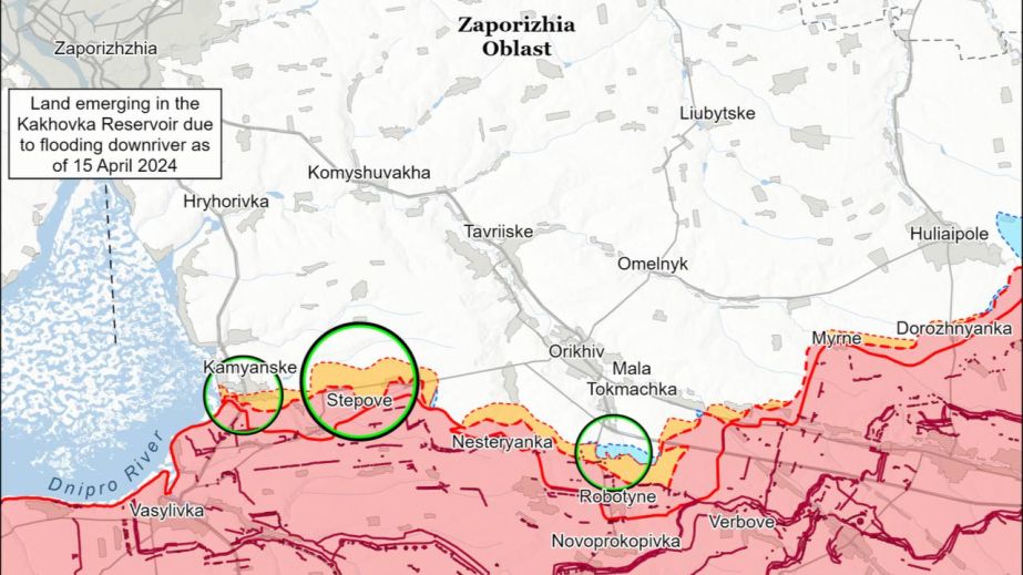 РФ активізувала наступ на південному сході Запорізької області, – ISW