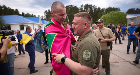 10 запоріжців повернулися з російських катівень