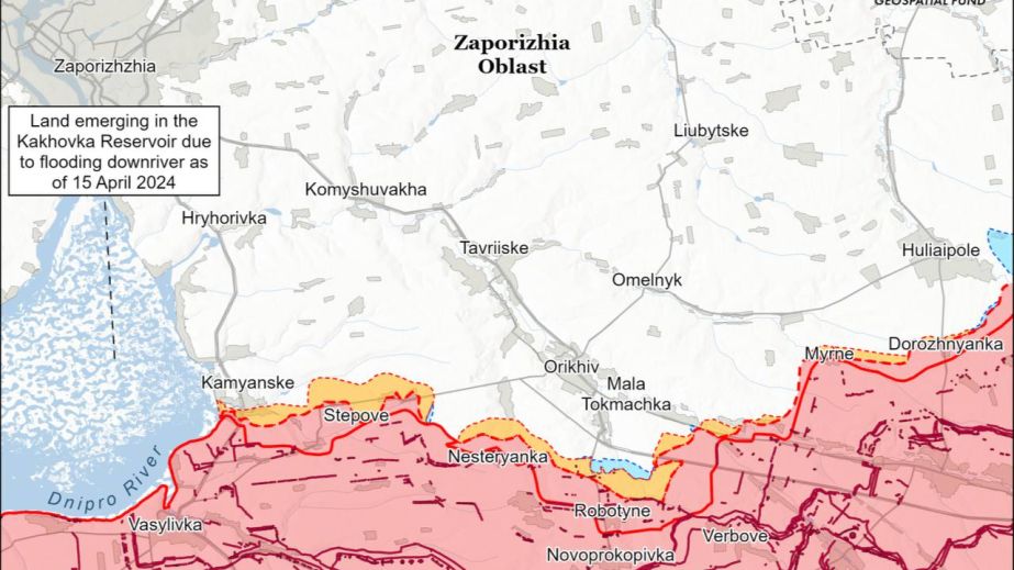 Окупанти не просунулися на Запорізькому напрямку, – ISW