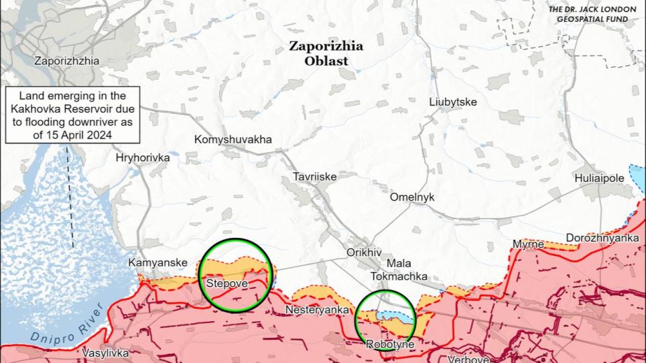 Наземних зіткнень під Гуляйполем не зафіксовано – дані ISW
