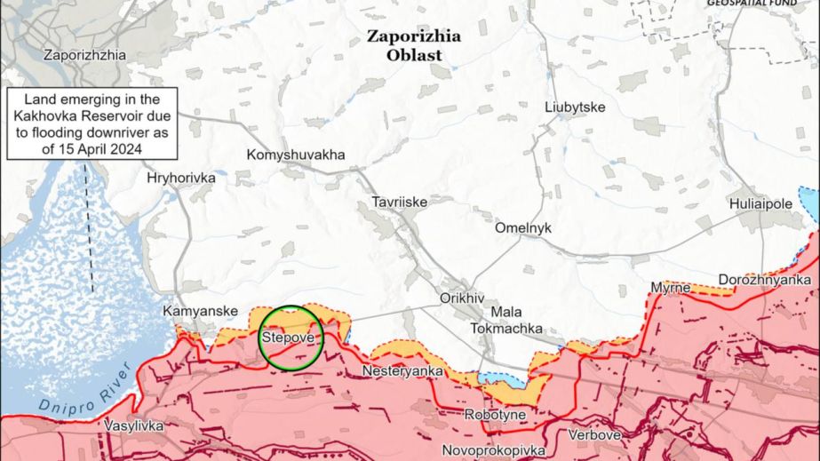 Окупанти безуспішно штурмують на заході Запорізької області, – ISW