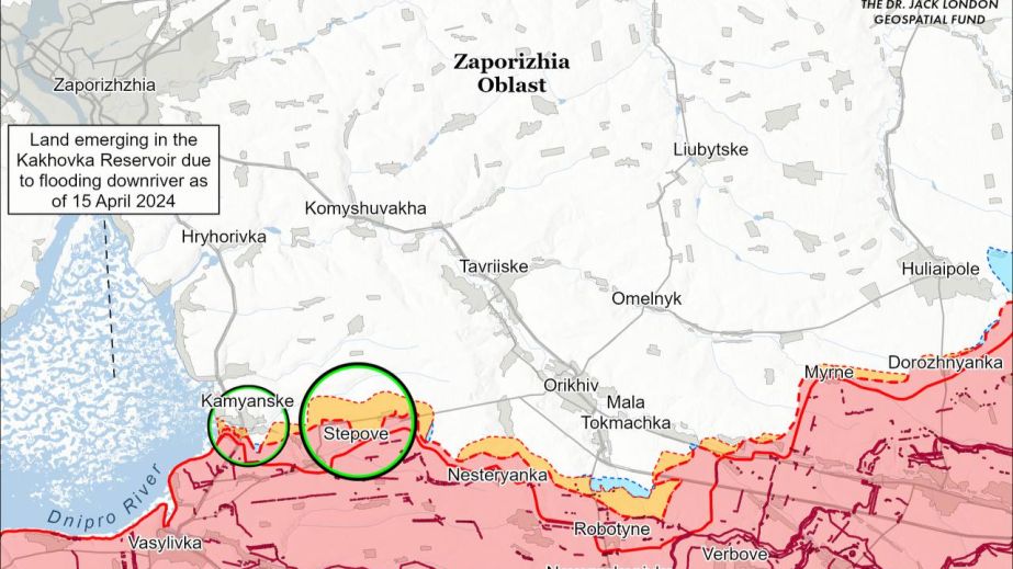 ISW опровергает заявления врага о продвижении на Запорожье