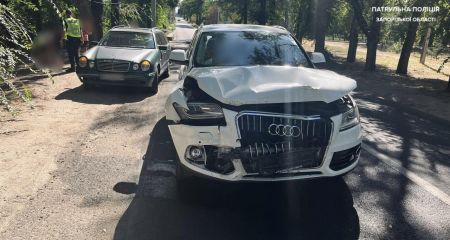 ДТП с участием Audi и Mercedes произошло в Запорожье – детали от полиции