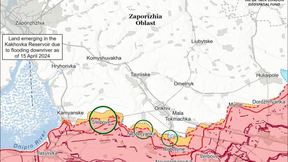 Ворог не просунувся на Запорізькому напрямку, – ISW