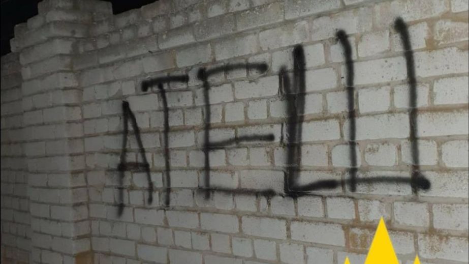 Графіті партизанського руху з’явились в окупованому Мелітополі на Запоріжжі