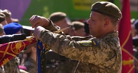 Зеленский отметил бригаду, что с момента создания защищает Запорожское направление
