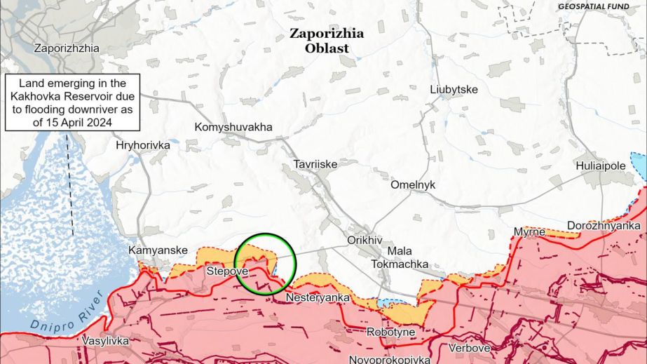 Ворог не просунувся на Запорізькому фронті, – ISW