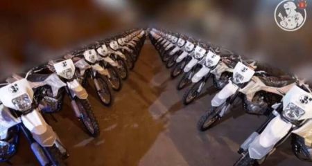 Для військових на Запорізькому напрямку закупили 55 мотоциклів