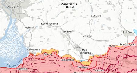 ISW фиксирует продвижение врага на Гуляйпольском направлении в Запорожской области
