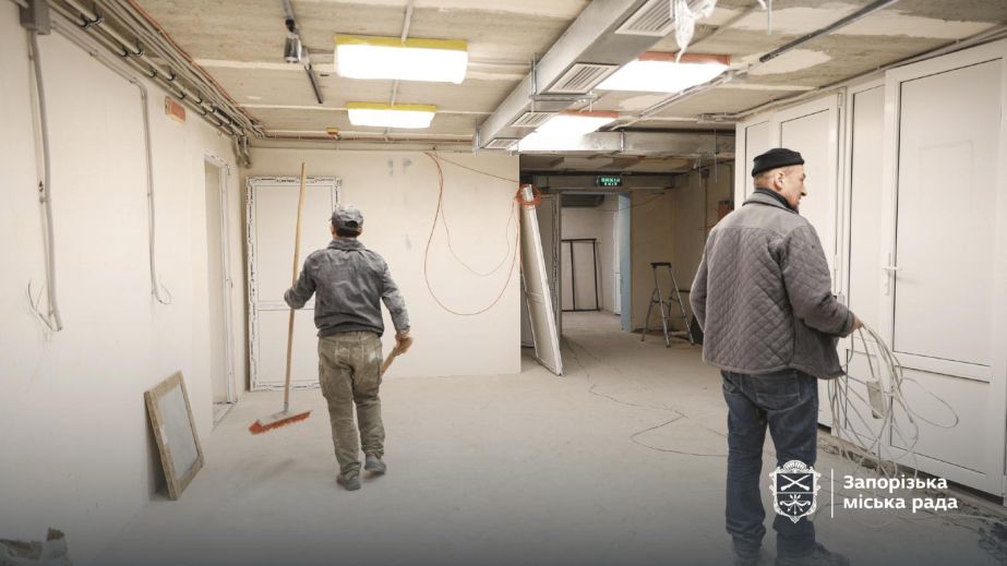 Нове укриття готують до відкриття в запорізькій гімназії &ndash; як виглядає