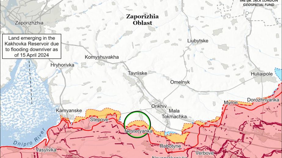 Оккупанты не продвинулись на Запорожском фронте, – ISW