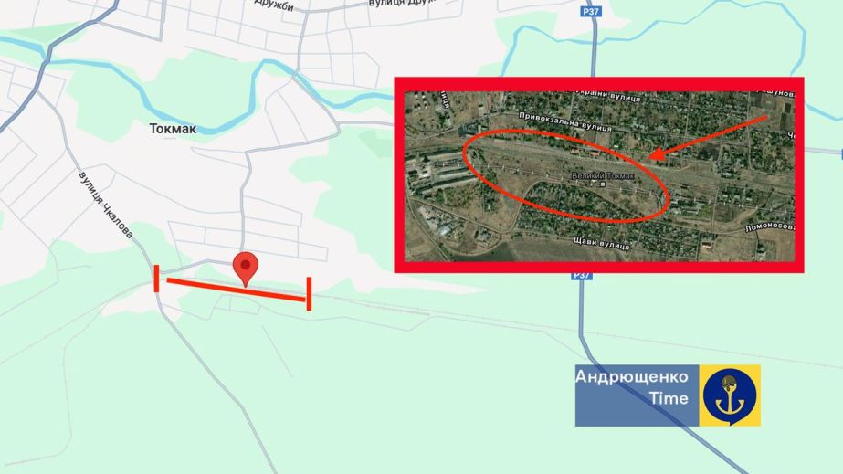 Еще один грузовой поезд россиян уничтожили на оккупированном Запорожье