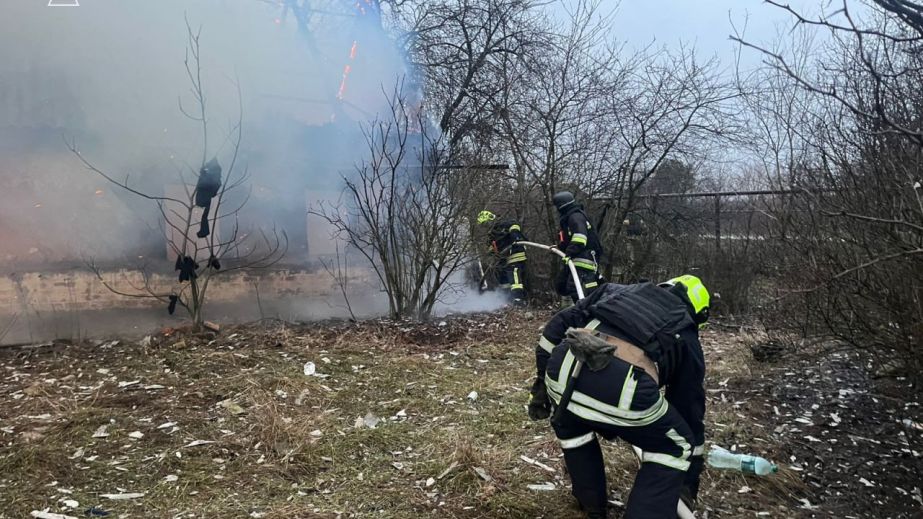 Будинок та кіоск палали на Запоріжжі &ndash; деталі