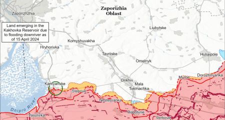 Войска РФ не имеют продвижения в Запорожской области, – ISW