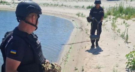 На Запоріжжі сапери ДСНС знищили дві бойові частини ворожого БпЛА