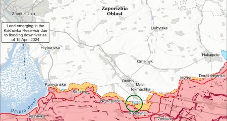 ISW не подтверждает заявленных россиянами продвижений в Запорожской области