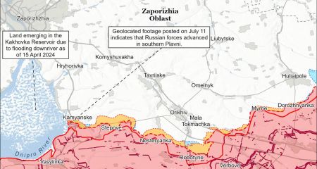 ISW фіксує зміни на Запорізькому фронті