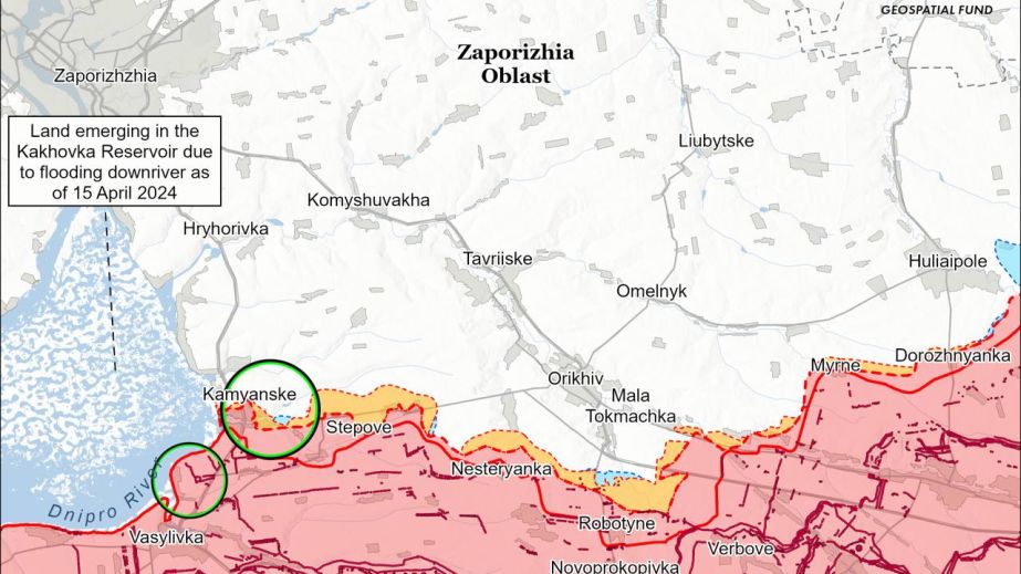 Оккупантам не удается продвинуться на Запорожском фронте, – ISW