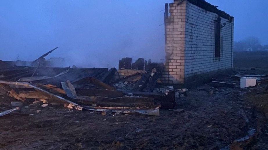 В Запорожском районе горел дом – погиб человек