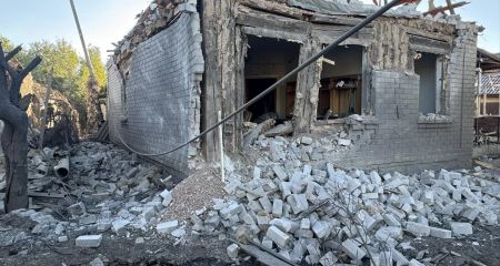 ЛЕП перебиті, сім будинків зруйновані – вигляд селища під Запоріжжям після обстрілу