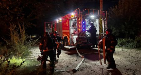 Авто и дом пылали в Запорожском районе – подробности