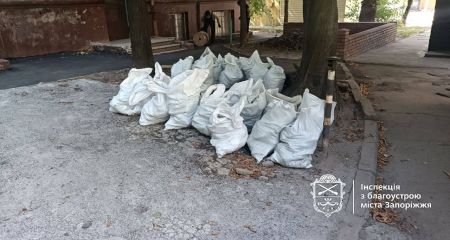 Мешканці Запоріжжя поскаржилися на будівельне сміття під вікнами