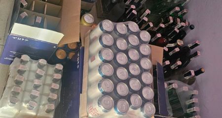 Військові разом з поліцією вилучили понад 150 л алкоголю на Запоріжжі