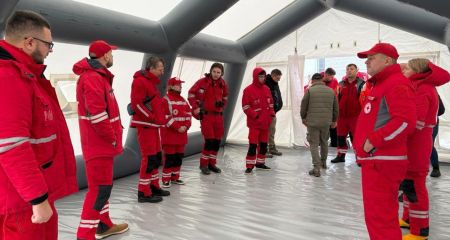 Станции для обеззараживания в случае чрезвычайных ситуаций доставили на Запорожье
