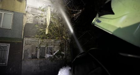 Квартира горіла в багатоповерхівці у Запоріжжі – подробиці