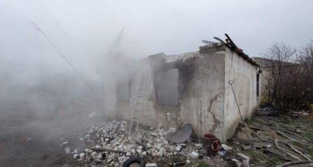 Под Запорожьем горел дом: погиб мужчина