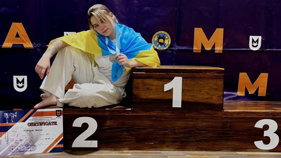 Запорізька патрульна взяла "срібло” на турнірі з багатоборства