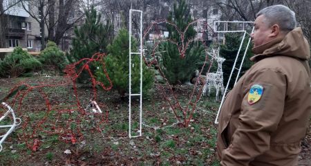 Мунстража Запорожья проверяет елочные базары перед праздниками