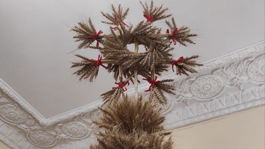 В Запорожье создали трехметровый дидух &ndash; кадры