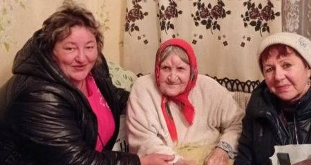 У Розумівці під Запоріжжям привітали довгожительку