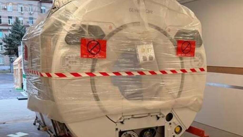 Запорізька лікарня екстреної допомоги отримала новий апарат МРТ