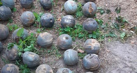 Кассетные суббоеприпасы обезвредили запорожские спасатели
