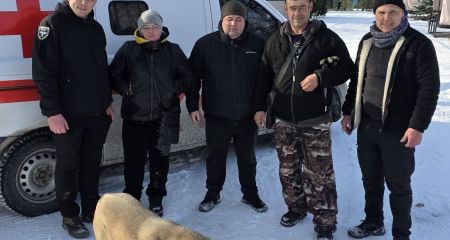 Під FPV-дронами та по льоду: під Запоріжжям евакуювали єгеря з дружиною