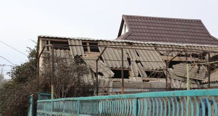 Около 10 домов повреждены в Вольнянске на Запорожье из-за атаки РФ