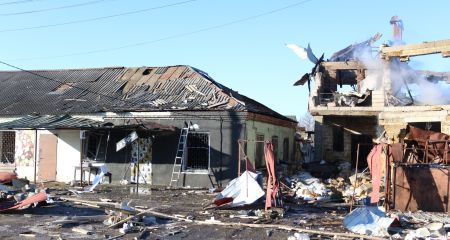 Дроны РФ повредили более 60 домов в Вольнянске под Запорожьем