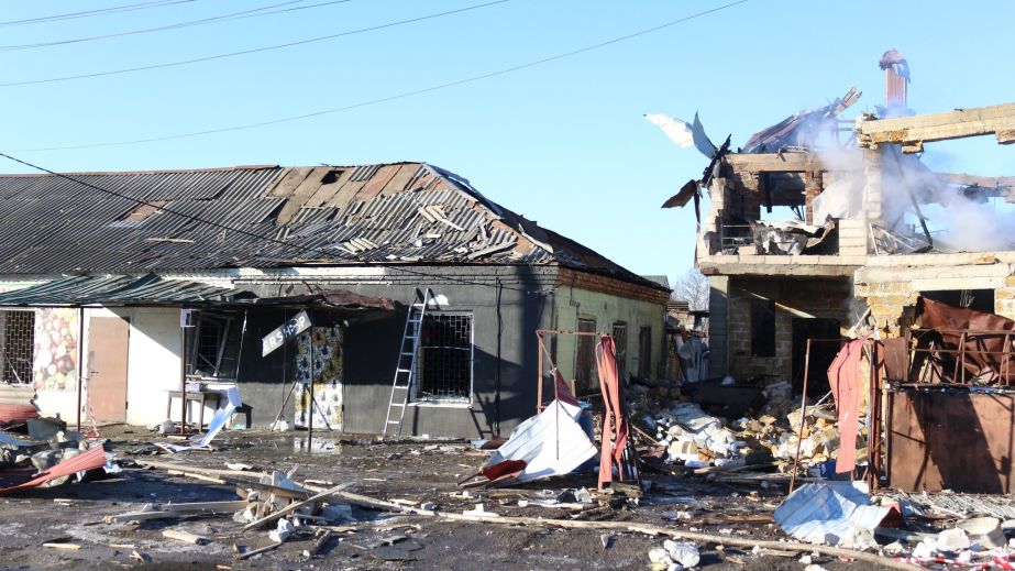 Дрони РФ пошкодили понад 60 будинків у Вільнянську під Запоріжжям