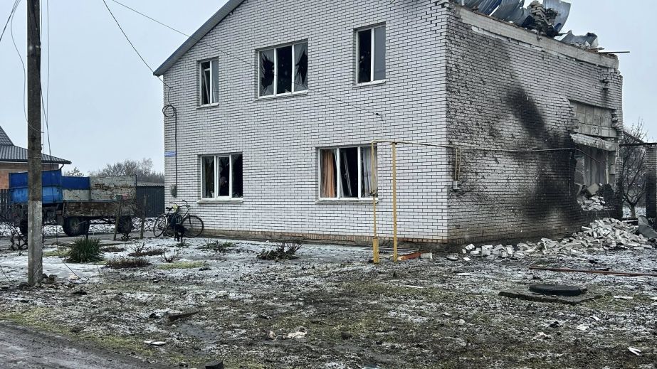 Последствия удара: поврежденные дома показали в одной из громад на Запорожье