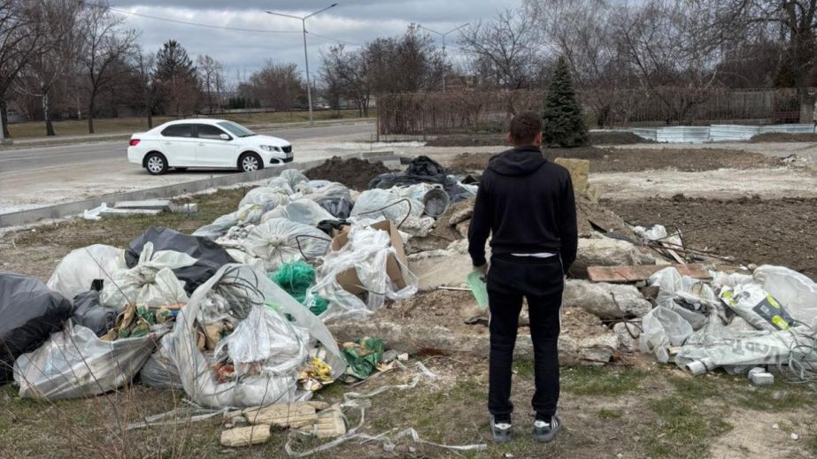 Оставил мусор под открытым небом: нарушителя поймала мустража Запорожья