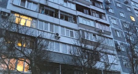 Как выглядит спальный район Запорожья после ночных "прилетов"