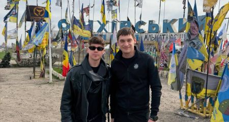 У Запоріжжі Артем Пивоваров провів концерти й передав допомогу військовим